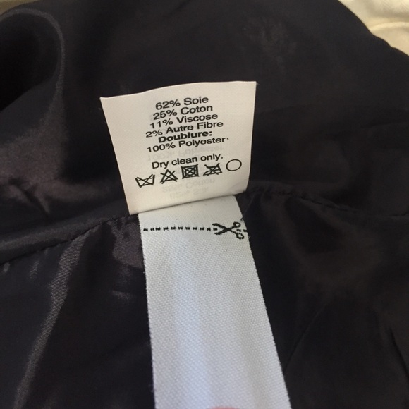 J. Crew | Cafe Capri Navy and White Pants - Picture 8 of 8